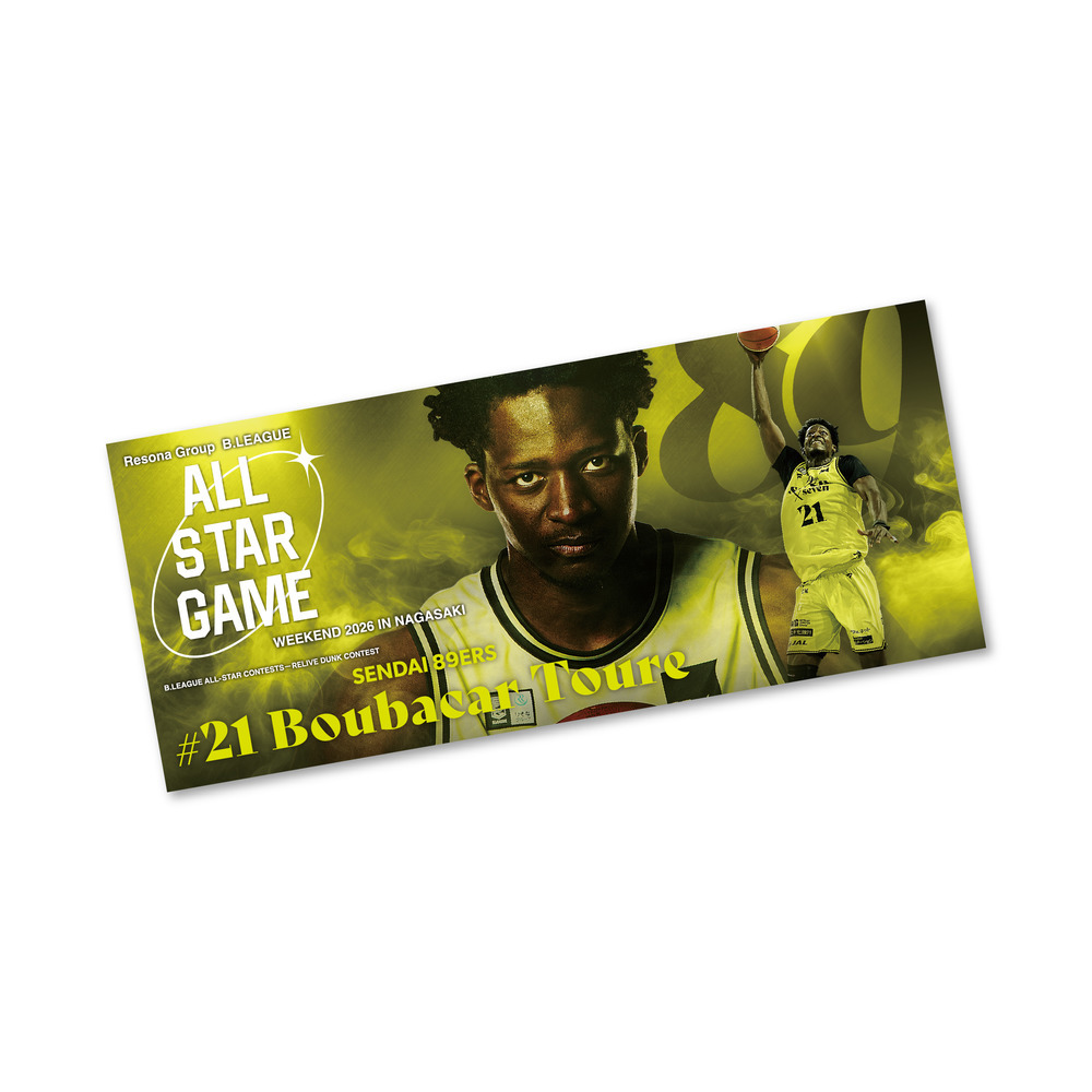 りそなグループ B.LEAGUE ALL-STAR GAME WEEKEND 2026 IN NAGASAKI 記念タオル #21 詳細画像 1カラー 1